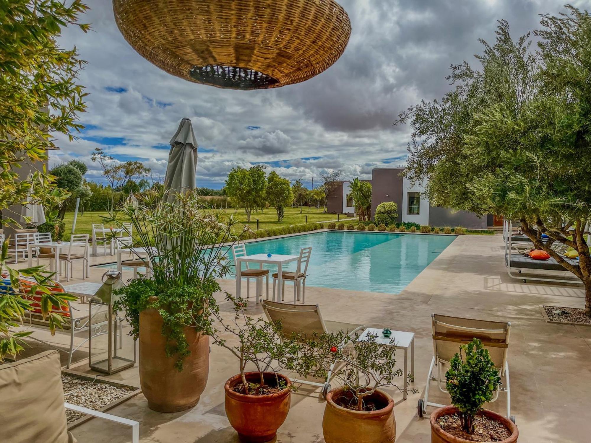 Villa Jardins D'Isa Lagouassem Bagian luar foto