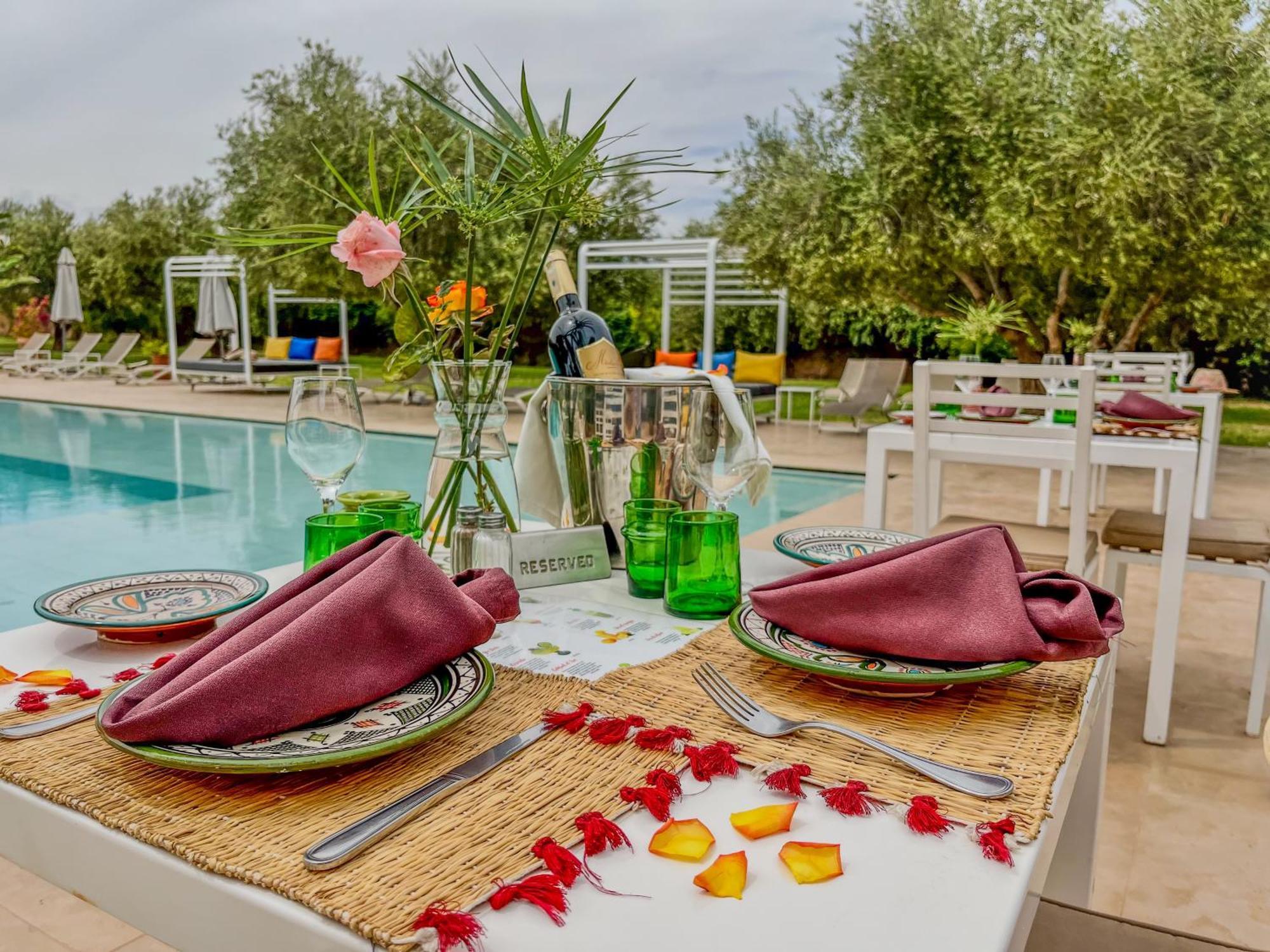 Villa Jardins D'Isa Lagouassem Bagian luar foto